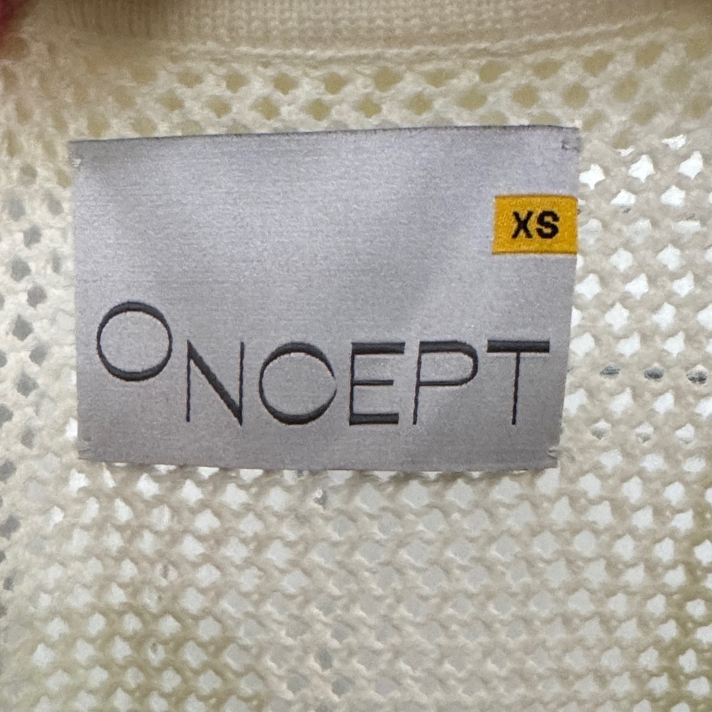 Oncept Kennedy Chic Cream V-Neck Sweater Vest - Picture 2 of 12